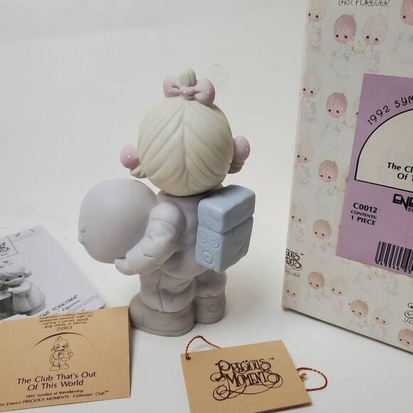 1982 Precious Moments The Club That's Out Of This World C0012 - Picture 4 of 7